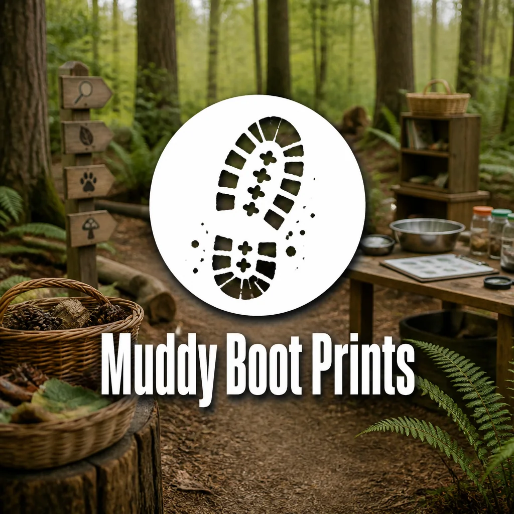 Muddy Boot Prints
